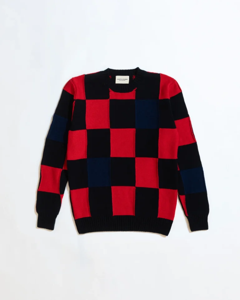 Supersoft Lambswool Red Sweater