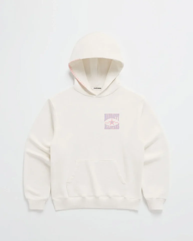 Madhappy Allstar Midweight Hoodie Vanilla - Image 2