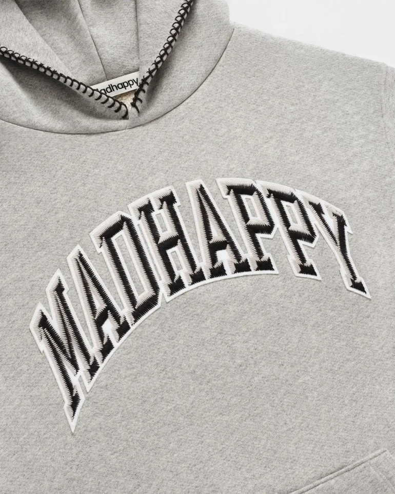 Madhappy Fleece Gray Hoodie - Image 2