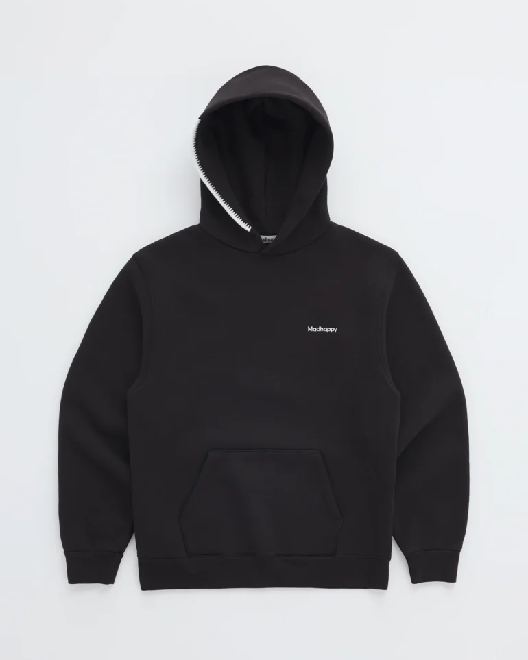 Madhappy Classics Fleece Blue Hoodie - Image 6