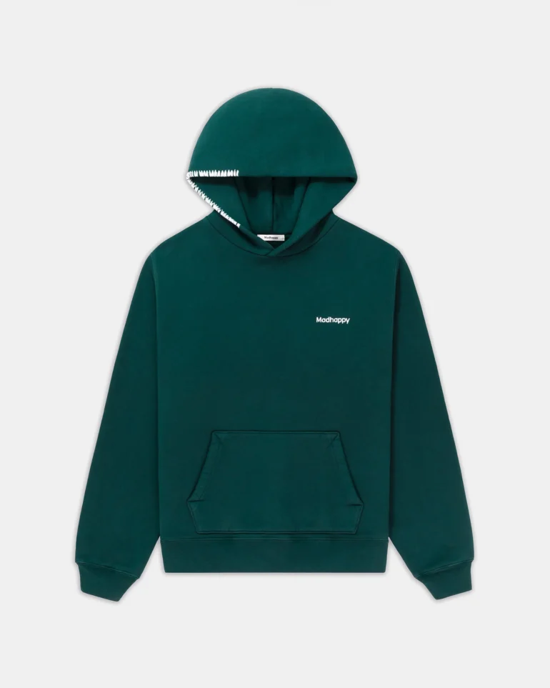 Madhappy Classics Fleece Blue Hoodie - Image 2