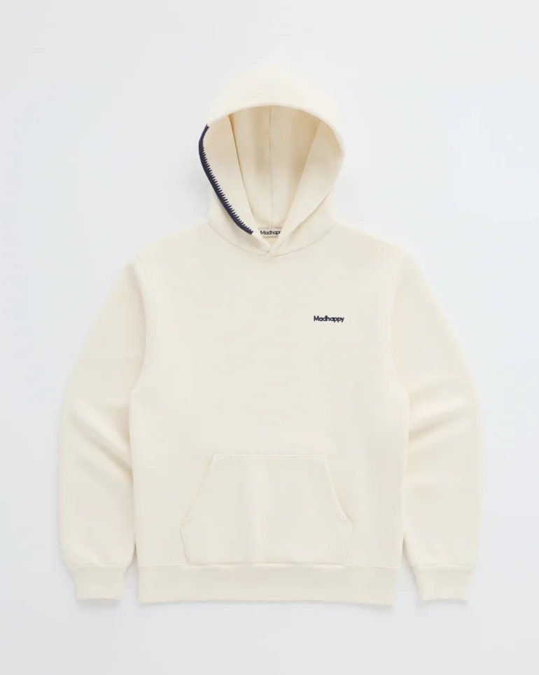 Madhappy Classics Fleece Blue Hoodie - Image 4