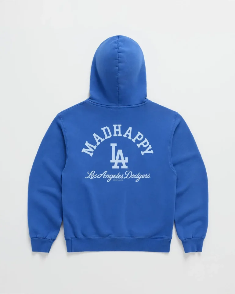 Madhappy Dodgers Hoodie Pink - Image 5