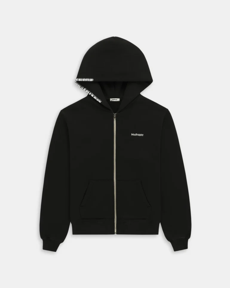 Madhappy Classics Fleece Zip Up Hoodies - Image 7