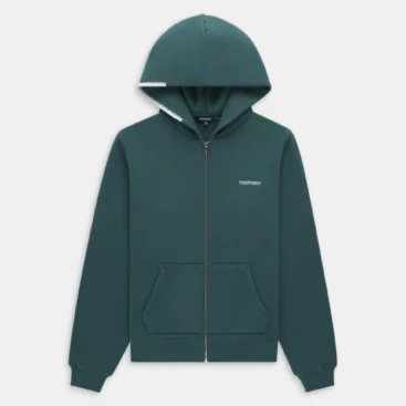 Madhappy-Fleece-Zip-Up-Hoodie-Flat-Pine-01.webp