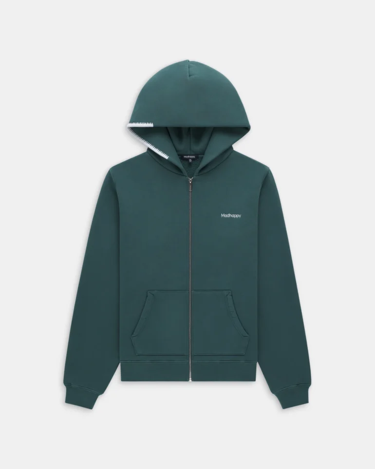 Madhappy Classics Fleece Zip Up Hoodies - Image 2