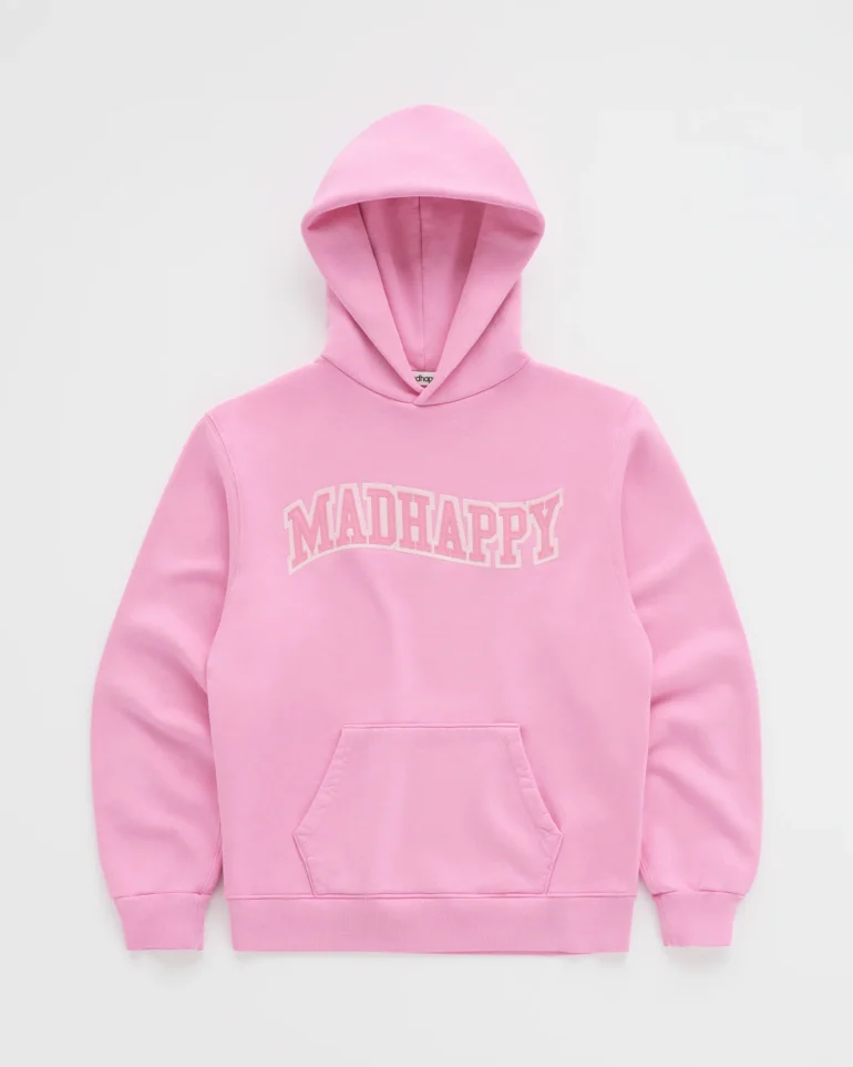 Appliqué Wave Fleece Hoodie - Image 3