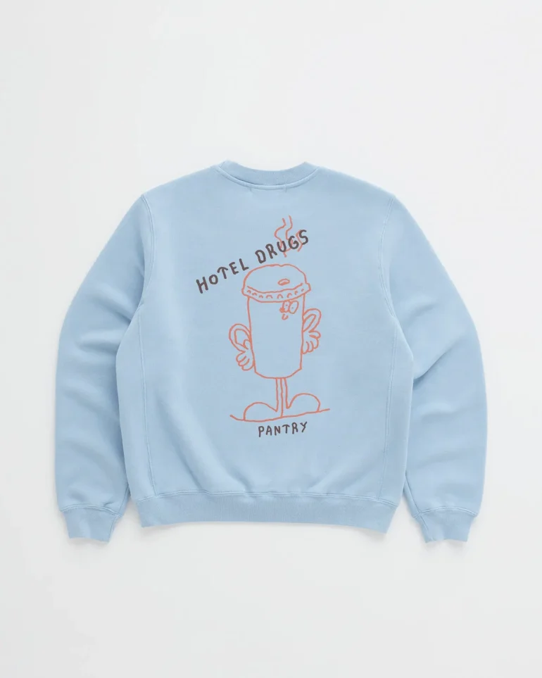 Madhappy HOTEL DRUGS Fleece Crewneck - Image 2