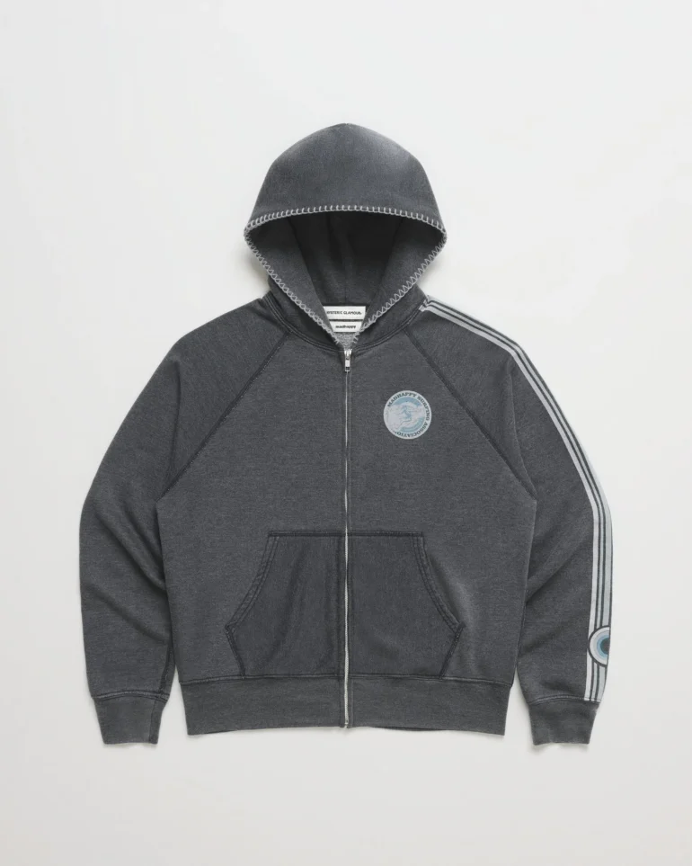 Hysteric Glamour Lightweight Fleece Zip Up