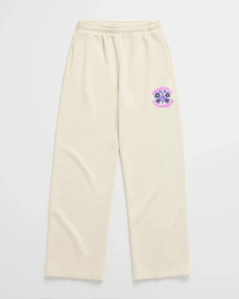 Madhappy Mariposa California Sweatpants Whitecap - Image 2