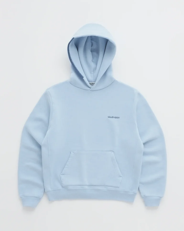 Madhappy Classics Fleece Blue Hoodie