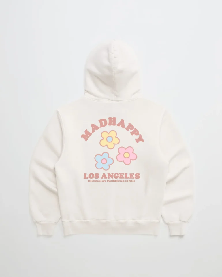 Flowers Fleece Hoodie